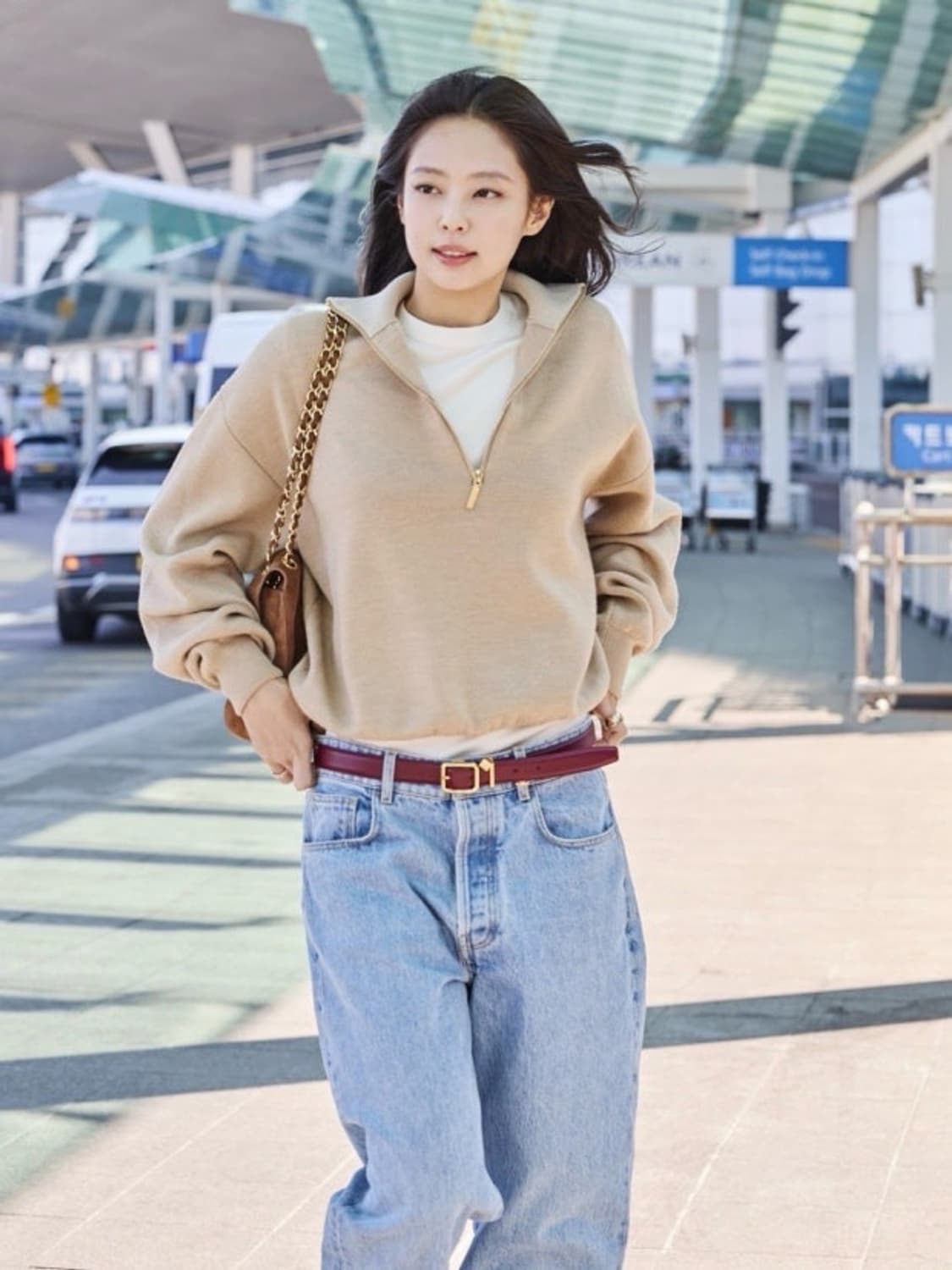 COURREGES half zip-up knit 쿠레쥬 쿼터집업 상품이미지10