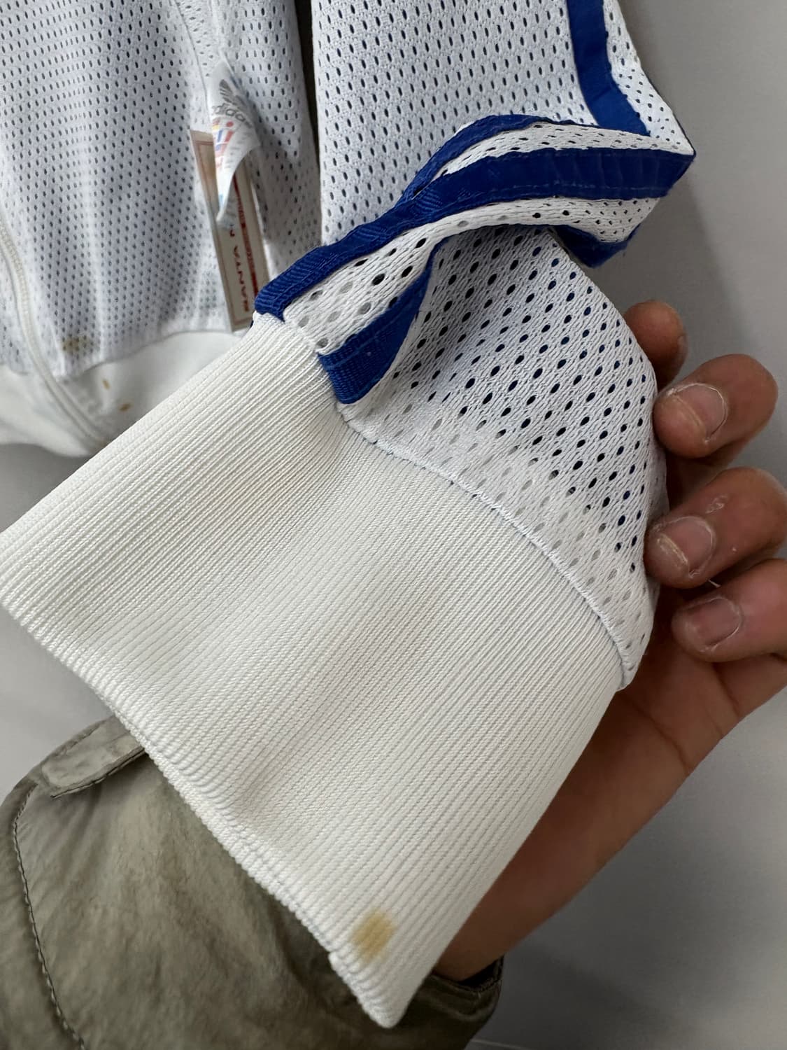 아디다스 00s 리버시블 매쉬 흰파 후드져지 A3629 상품이미지10