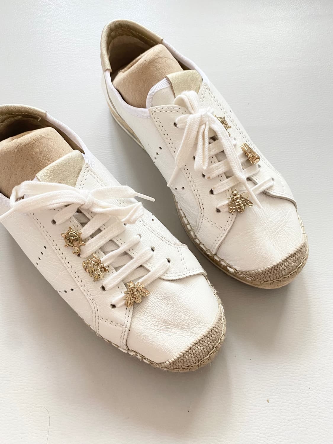 [비도레타] 가죽 에스파듀 스니커즈 (39사이즈 상품이미지1