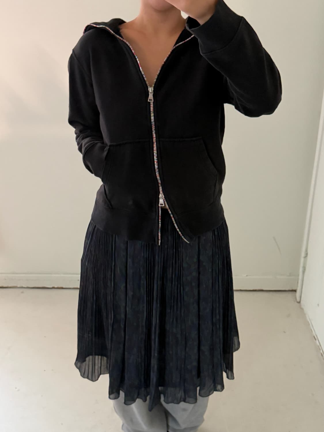 일본빈티지 빔즈 유니크 후드집업  상품이미지9