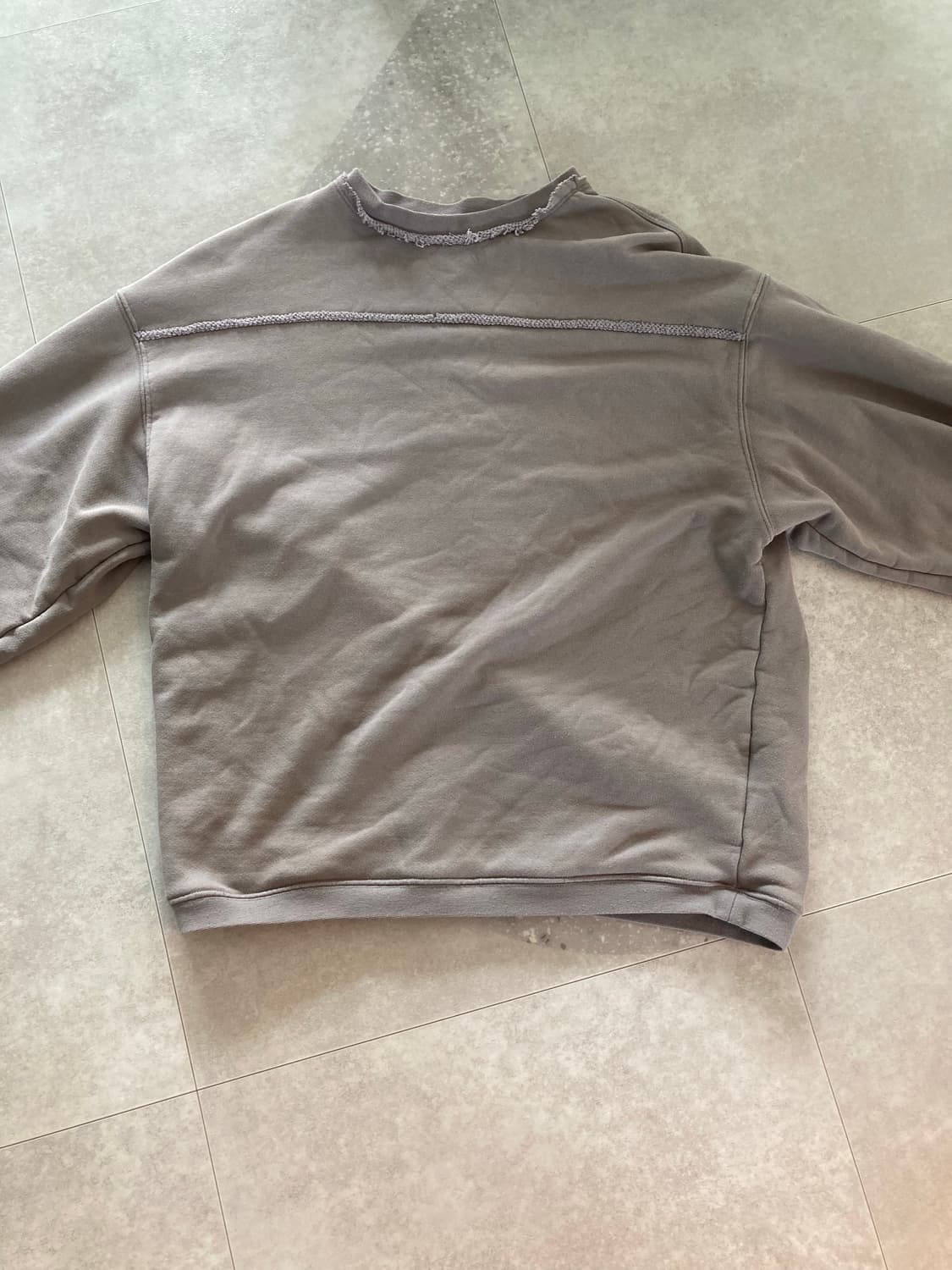 1사이즈 999휴머니티 빈티지 다잉 맨투맨 상품이미지4