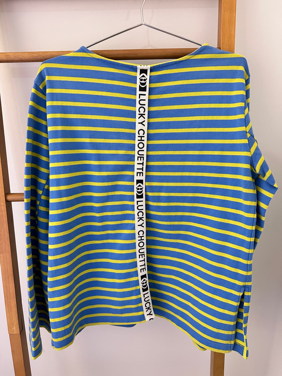 럭키슈에뜨 스트라이프 면 티셔츠(사이즈38) 상품이미지5