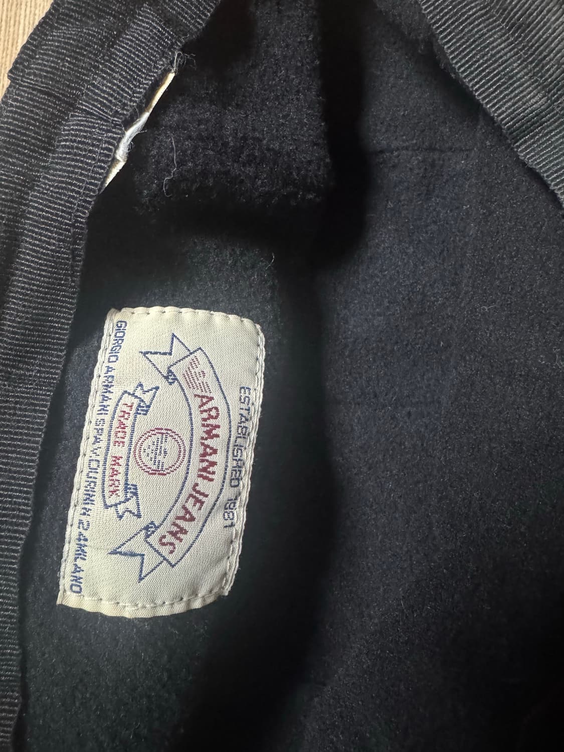 90s 아르마니 진스 나일론캡 상품이미지4