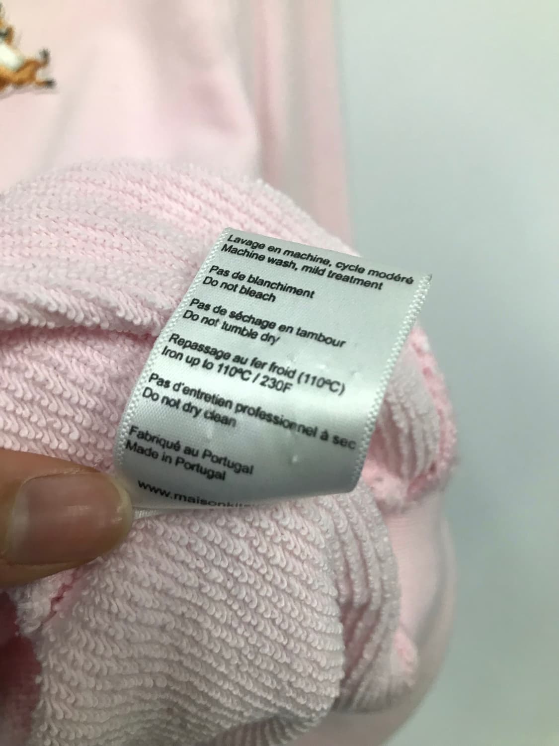 Maison Kitsune 핑크니트 상품이미지6