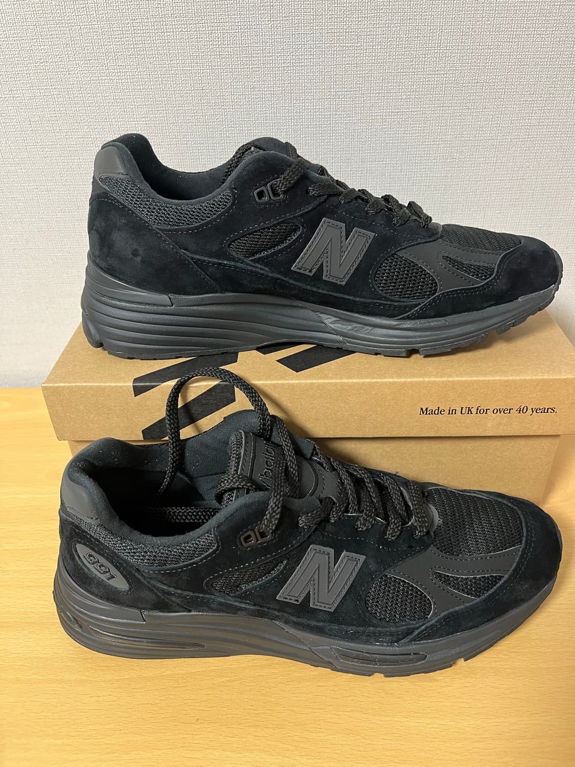 뉴발란스 991v2 트리플 블랙 270 상품이미지4