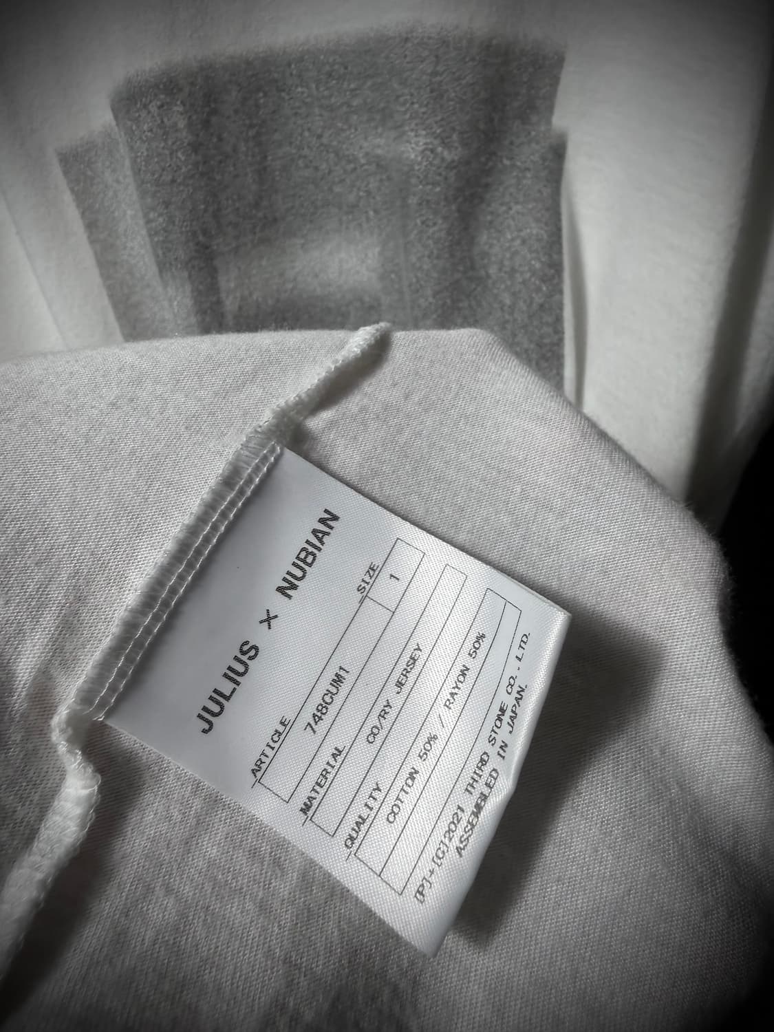 Julius x NUBIAN 21PF ’[ DILATED; MMXXI ] 상품이미지6