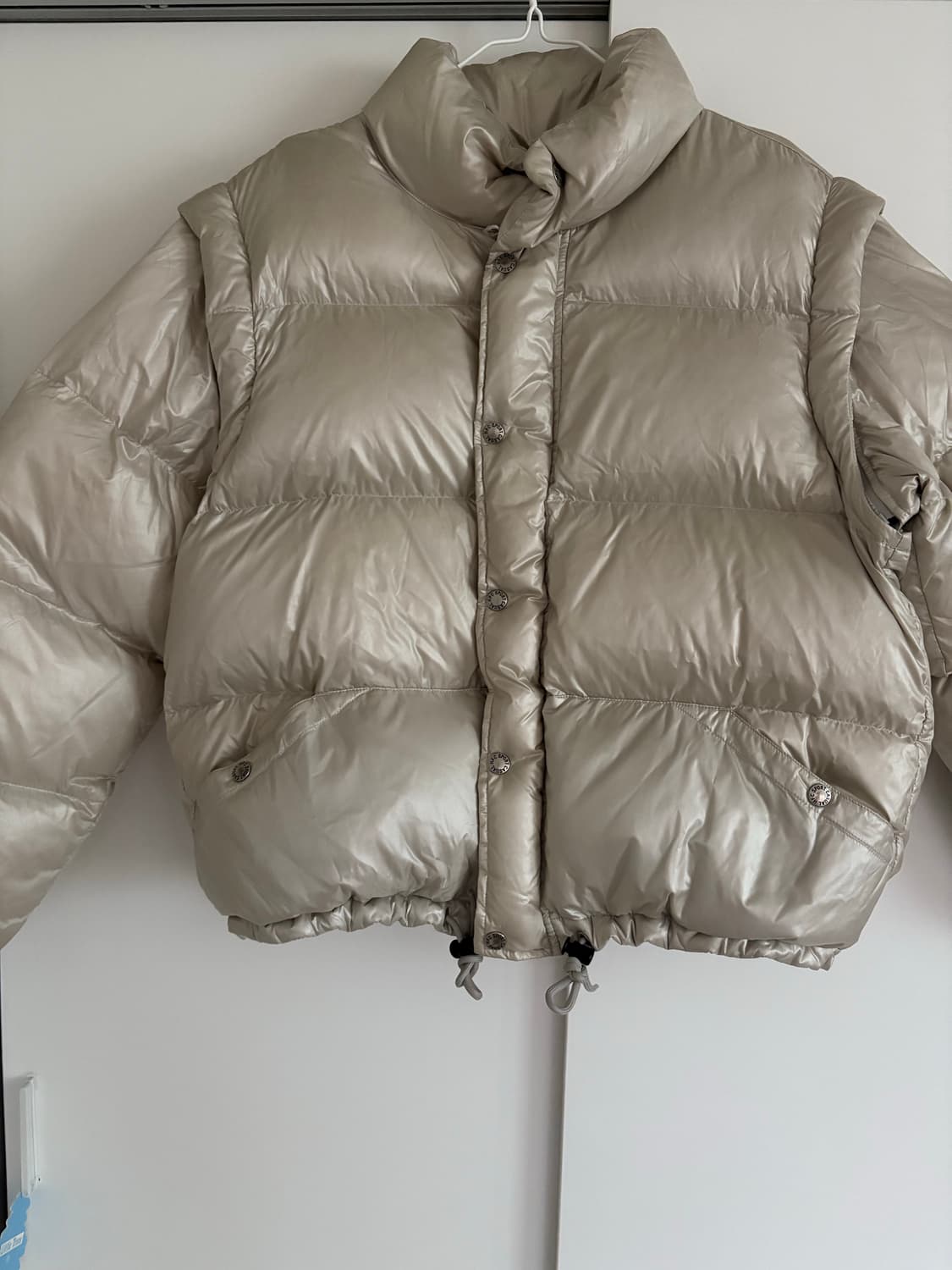 헤리티지플로스 남성용 패딩 m 사이즈 실버 상품이미지2