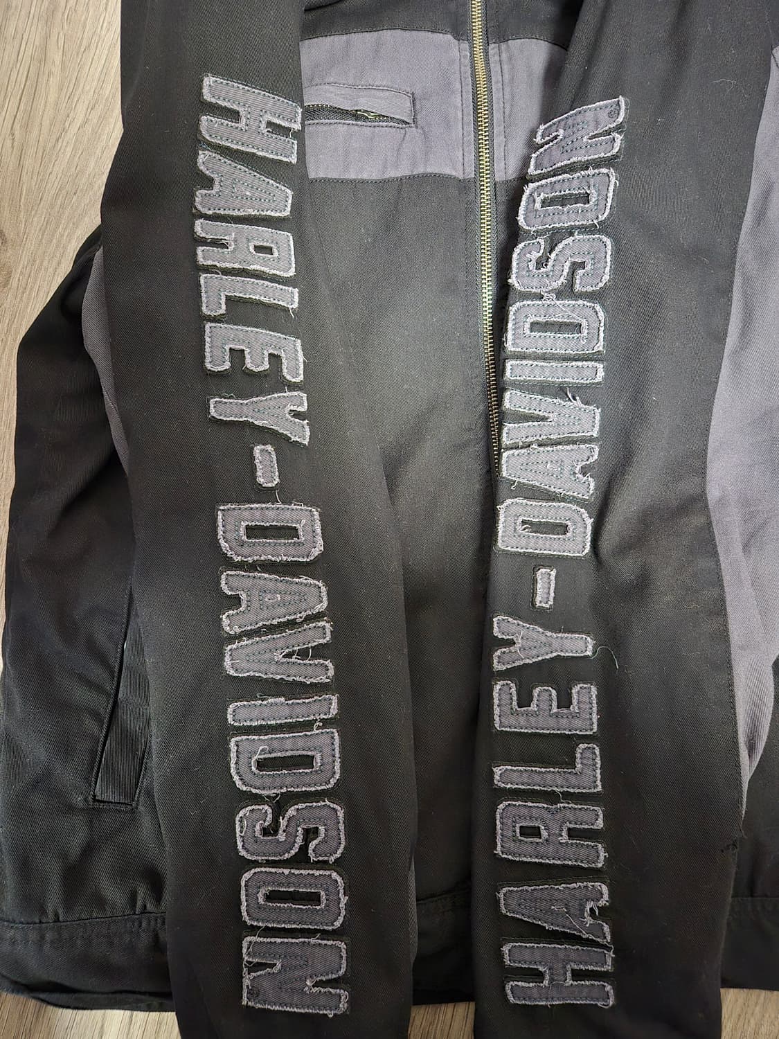 할리데이비슨 레터링 코튼 자켓 상품이미지6