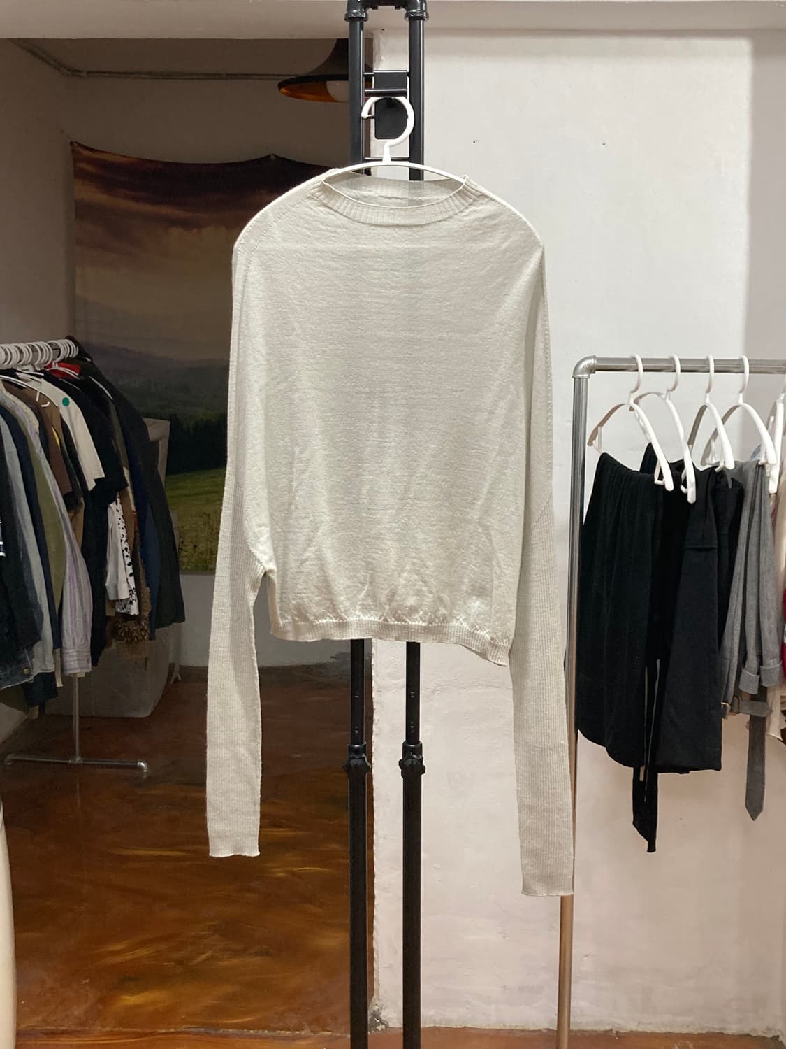 릭오웬스 래글런 니트 상품이미지7