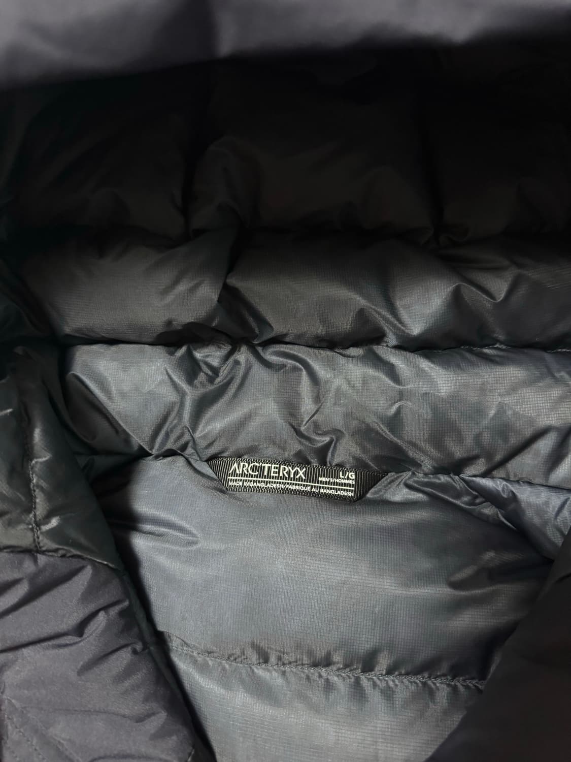 (새상품급) 아크테릭스 토륨 SV 후디 블랙 사파이어 L 상품이미지6