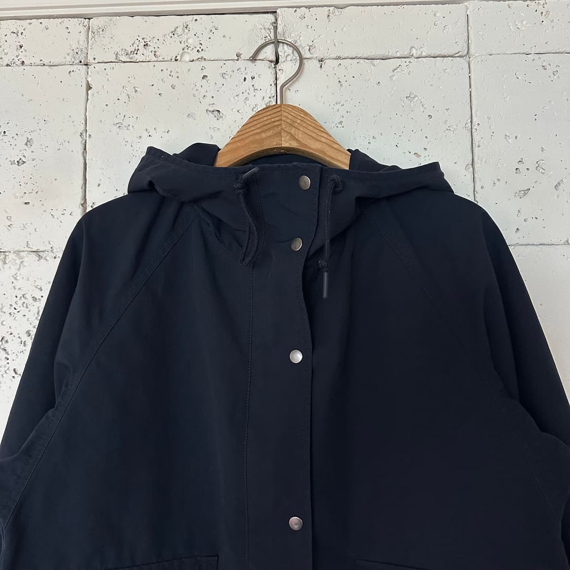 우먼M 유니클로 후드 자켓 네이비 상품이미지2