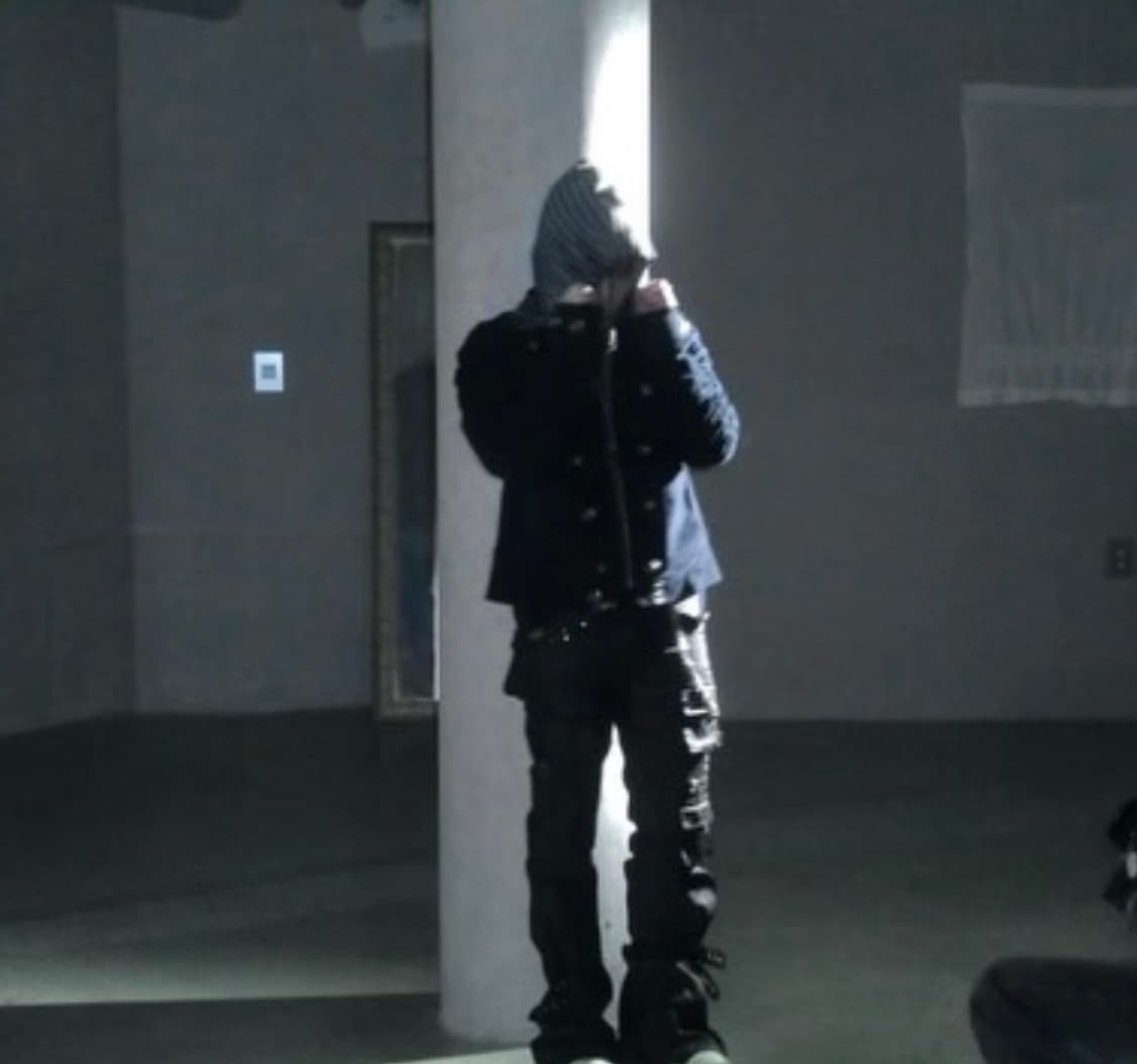 레이어드 후드 더블버튼 바이커 자켓 상품이미지3