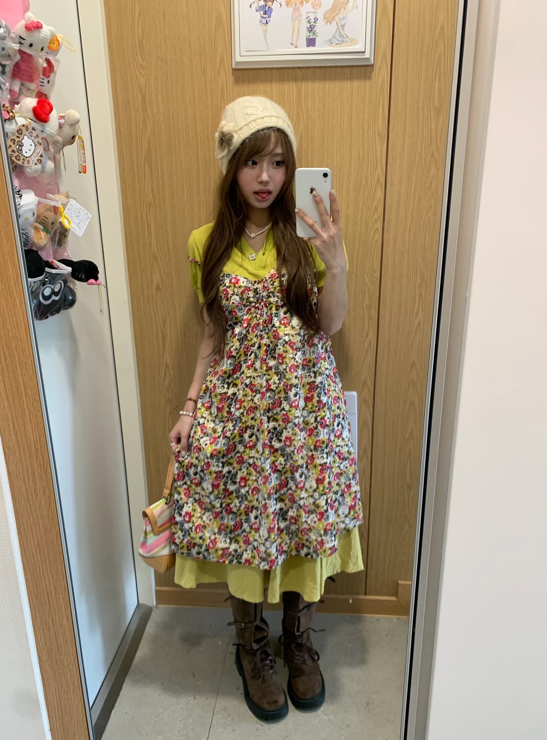 버버리 퍼프 후드 반팔 티 하구미 여름맛 코디세트 상품이미지4