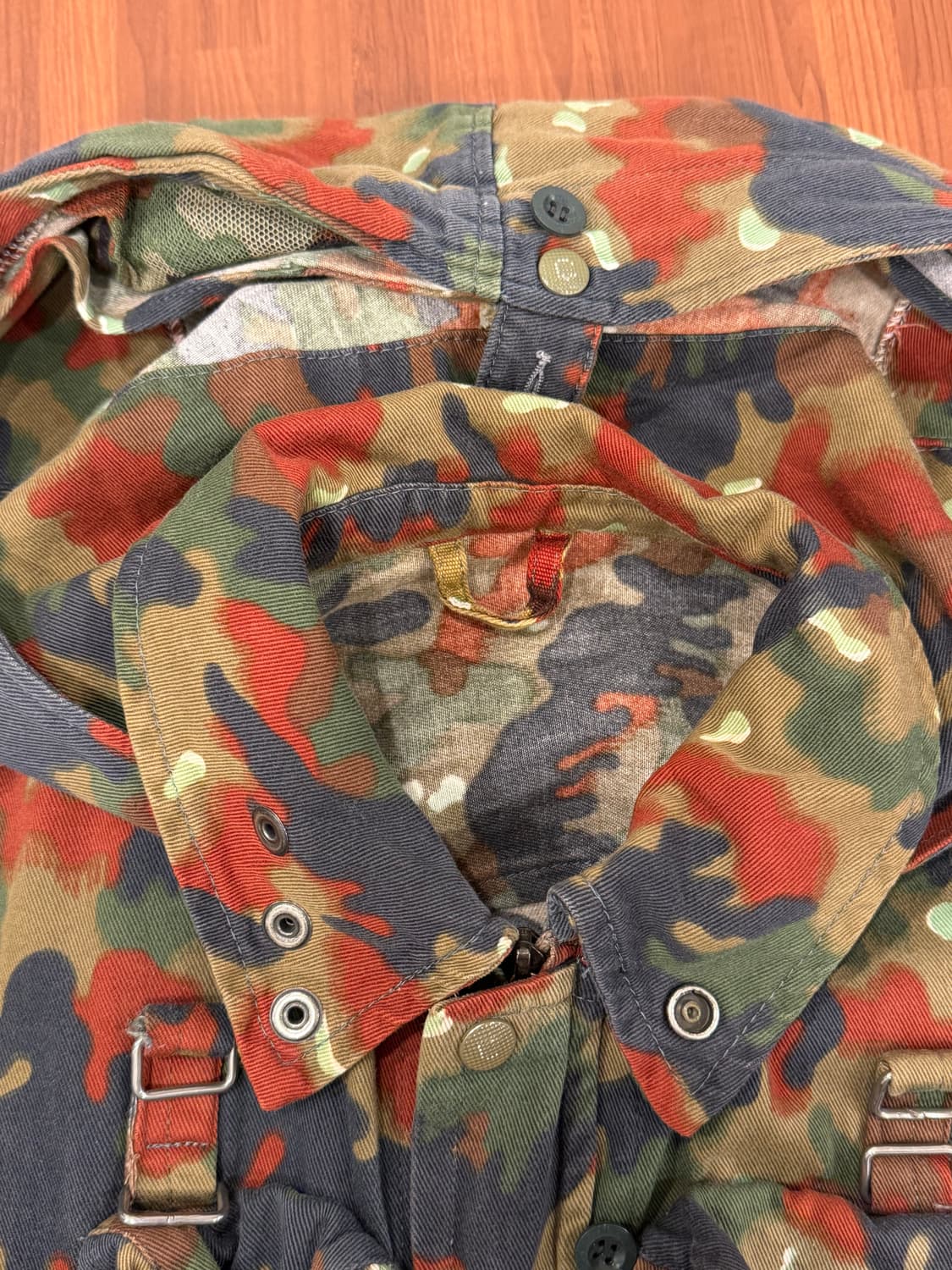 70-80s Military 스위스군 M70 알펜플라쥬 필드 자켓 상품이미지9