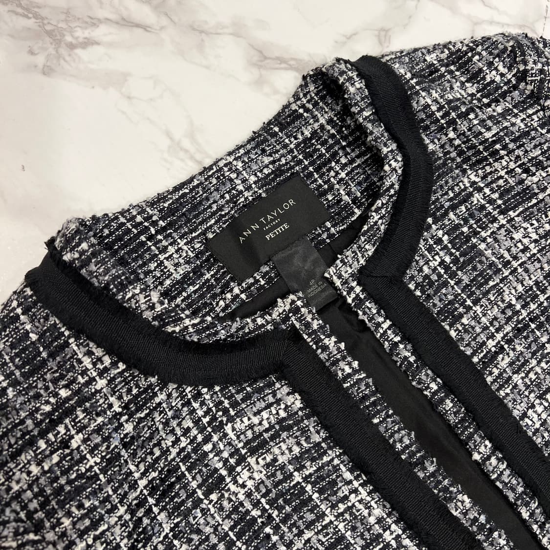 ANN TAYLOR 앤테일러 트위드 자켓 상품이미지6