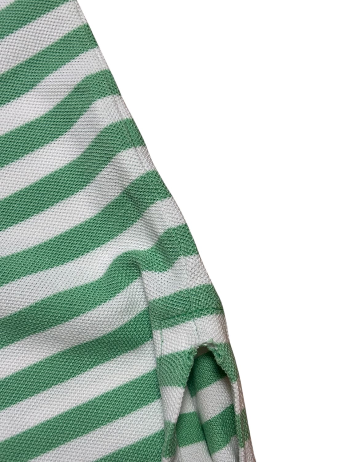 폴로 랄프로렌 연두색 스트라이프 카라티 반팔티 상품이미지7