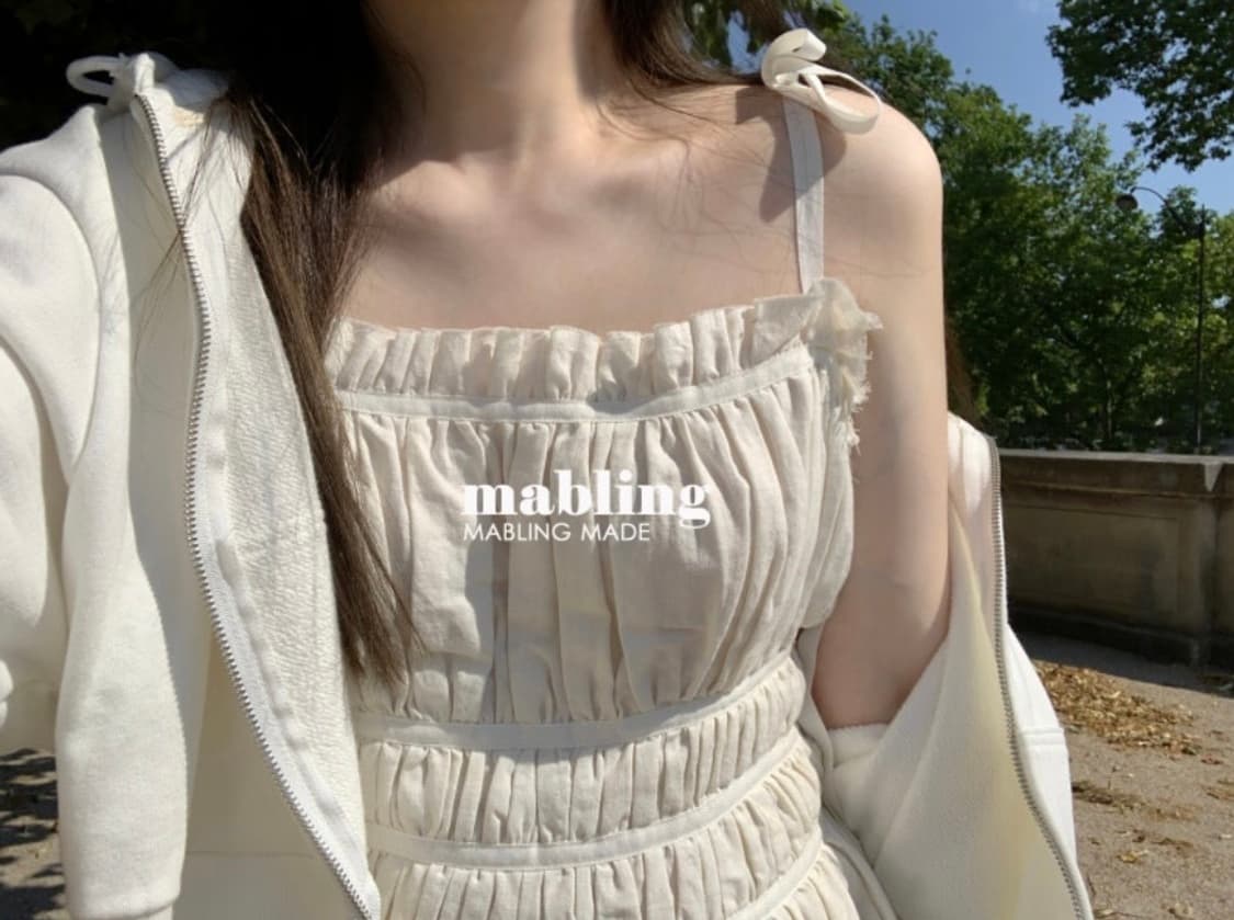 마블링 크롭 후디 후드집업 상품이미지6