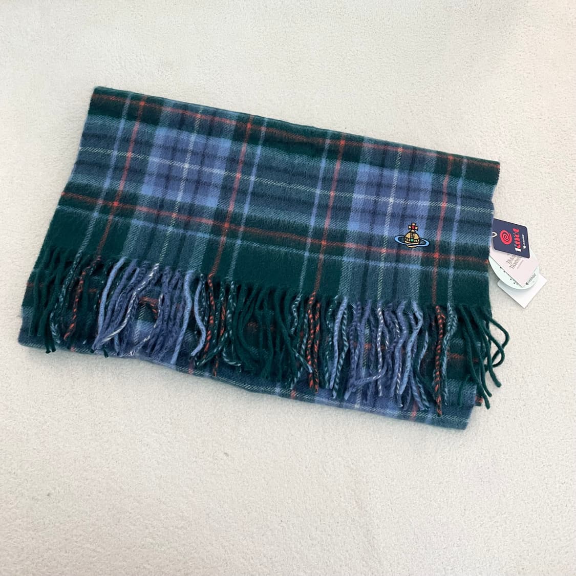 (새상품)비비안웨스트우드 캐시미어 머플러 상품이미지5