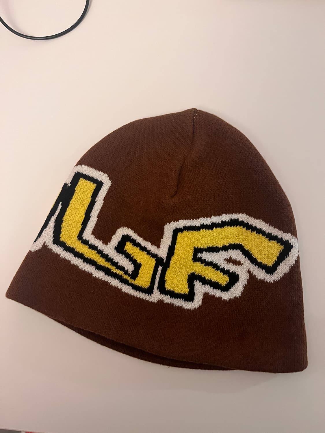 골프왕 퀵 로고 비니 브라운 상품이미지3