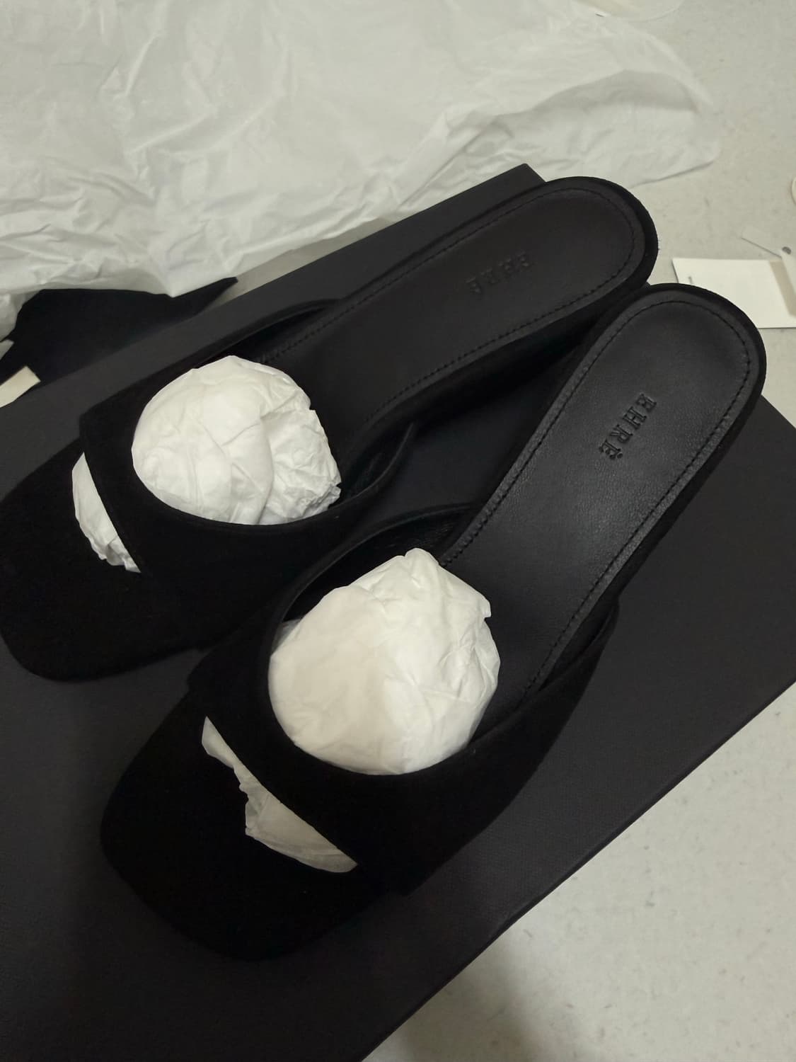 EHRE 에레 OPEN-TOE WEDGE MULE 230사이즈 새상품 상품이미지2