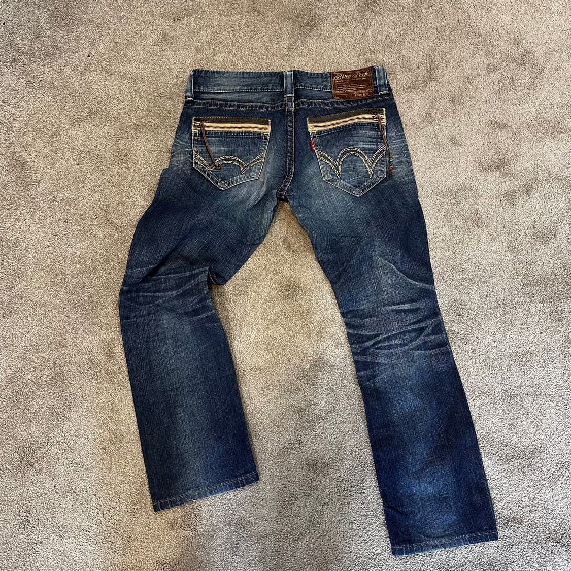 에드윈503 블루트립 에스닉 데님 팬츠(32) 상품이미지2