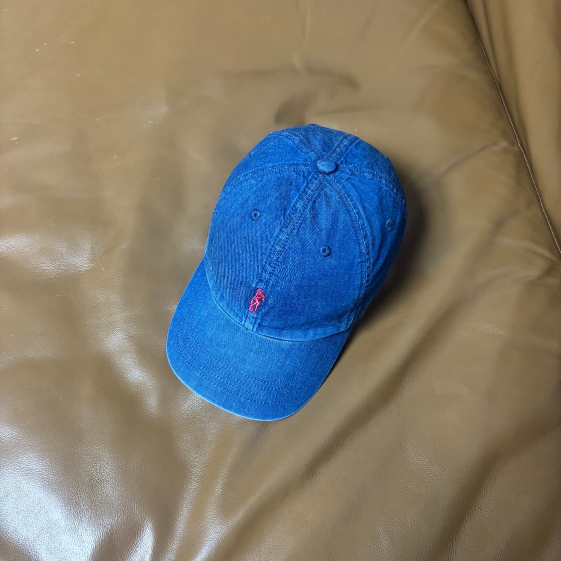 히스테릭글래머 6패널 볼캡 모자 워시드 데님 상품이미지5