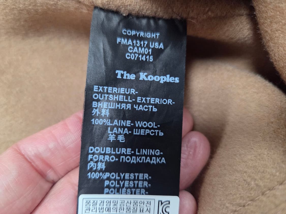 더쿠플스(the kooples) 울코트 55-66 상품이미지9