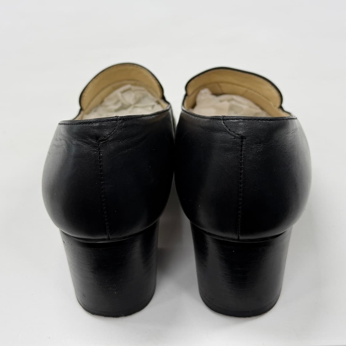 90s Margaret Howell mid heel loafers 상품이미지7