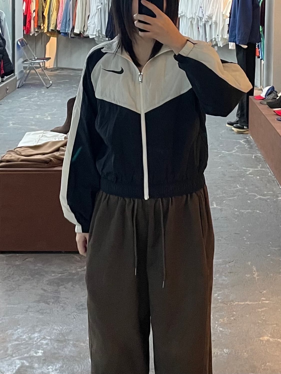 나이키 빅 스우시 우븐 바람막이 자켓 H1335 상품이미지1