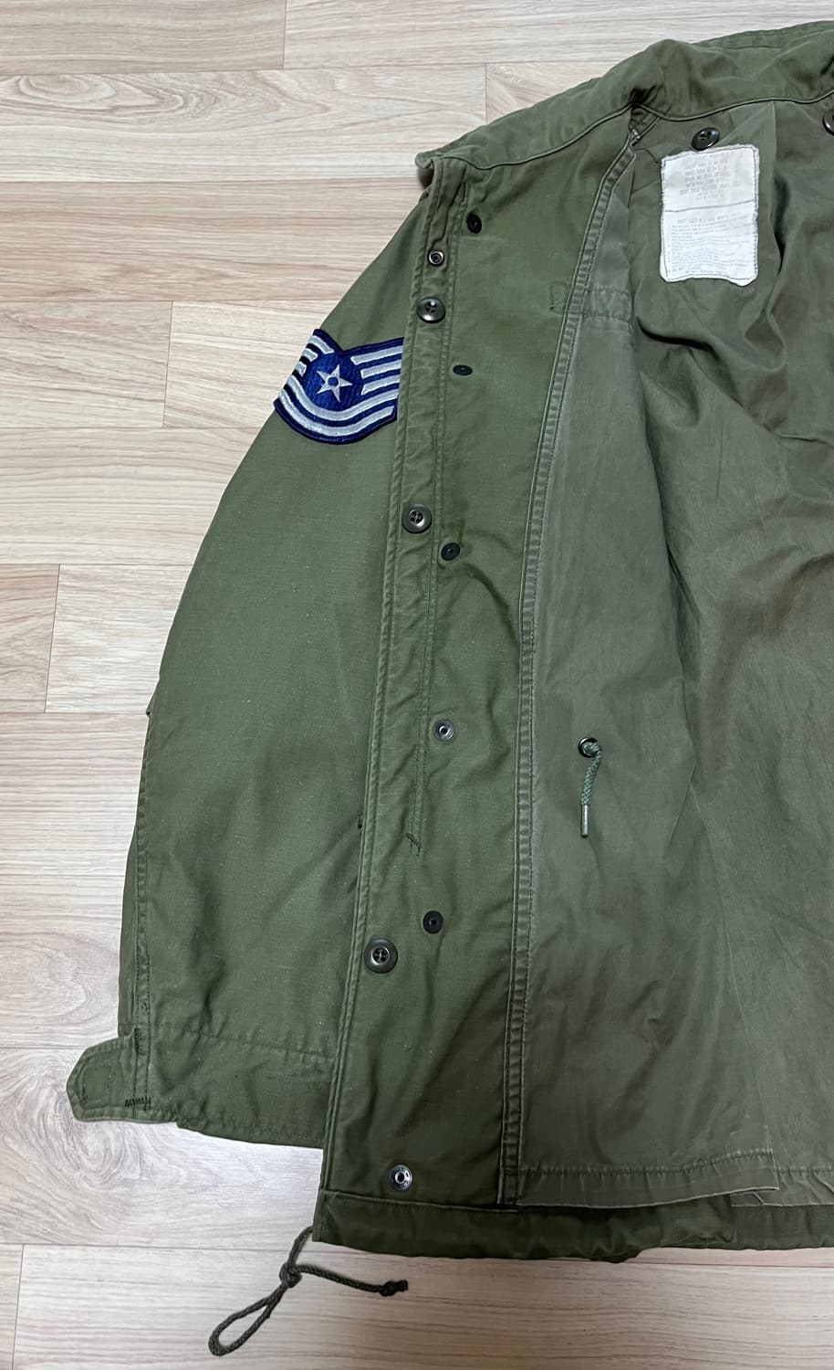 [내피 포함 풀세트] 74’s 3세대 USAF M65 필드 자켓 S-R 상품이미지6