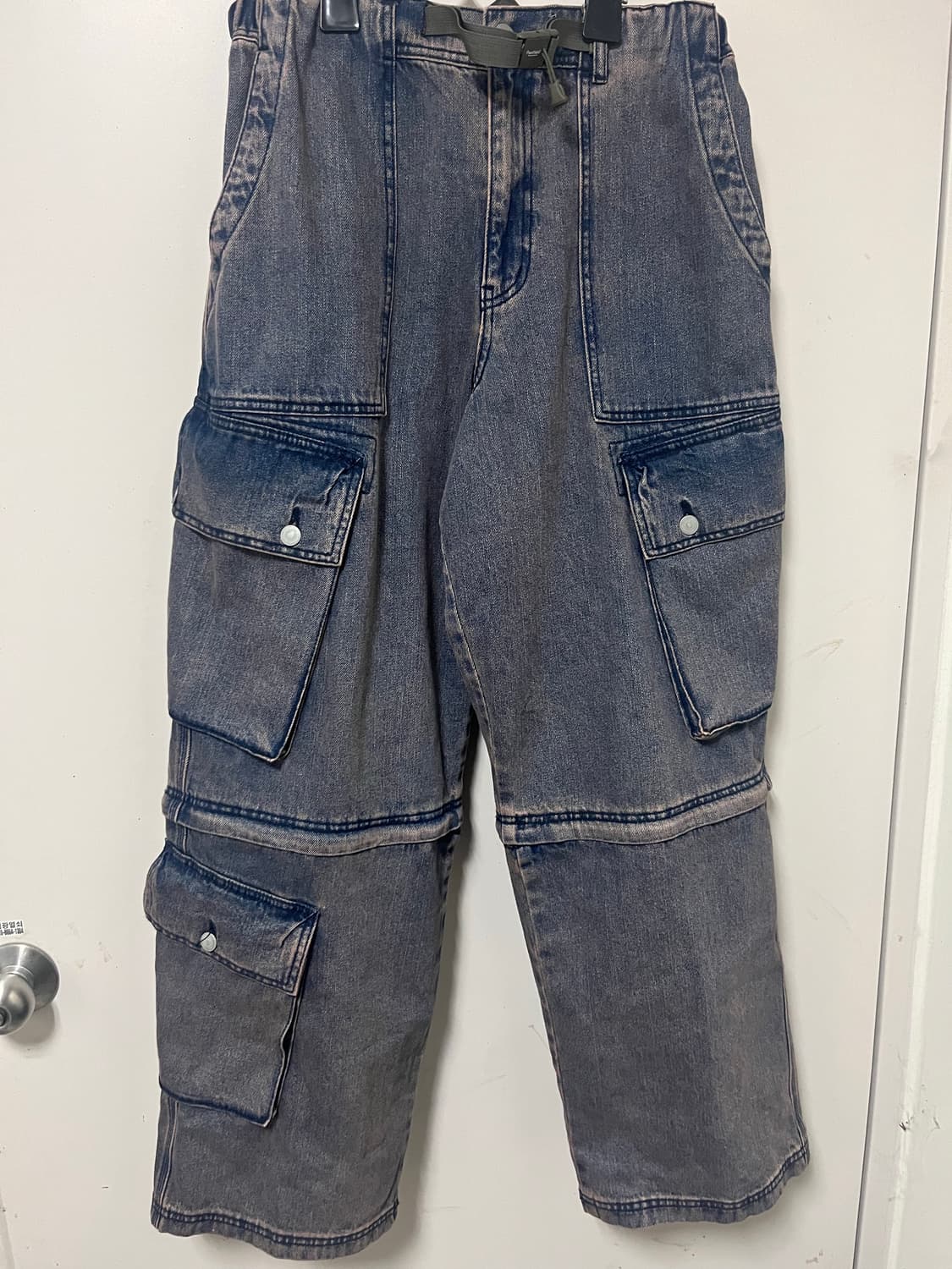 펜필드 2in1 와이드 카고 데님 상품이미지1