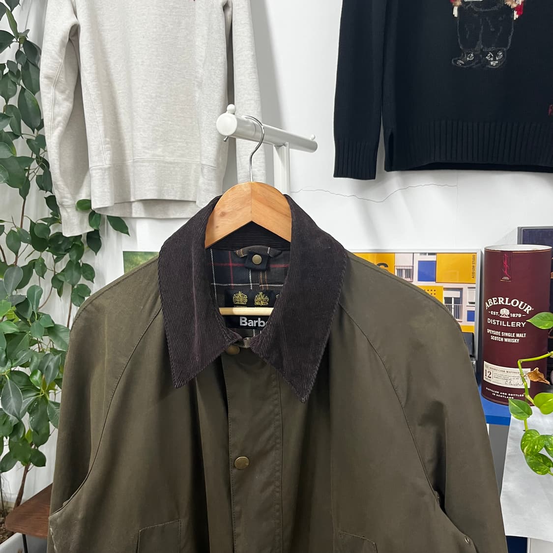 바버 애쉬비 왁스자켓 L 상품이미지2