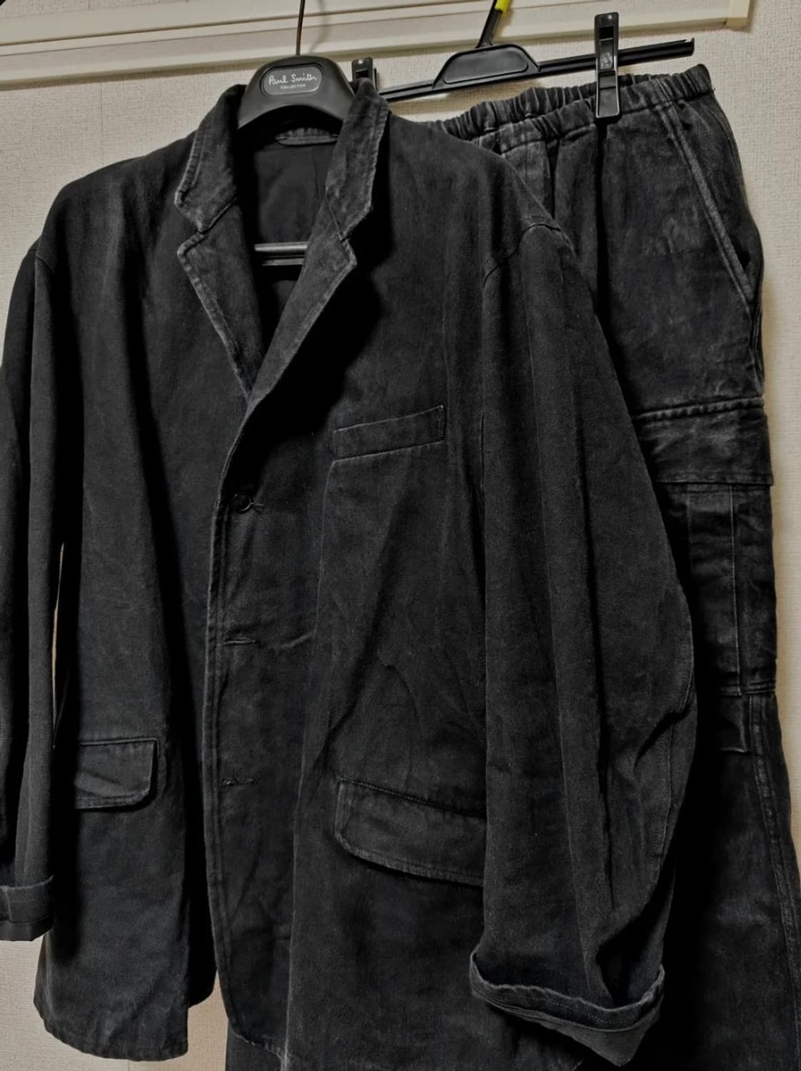 26 코모리 블랙 드릴 자켓 상품이미지2