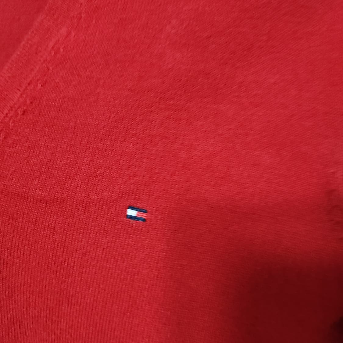 H980 [S] 타미힐피거 여성 브이넥 니트 상품이미지2