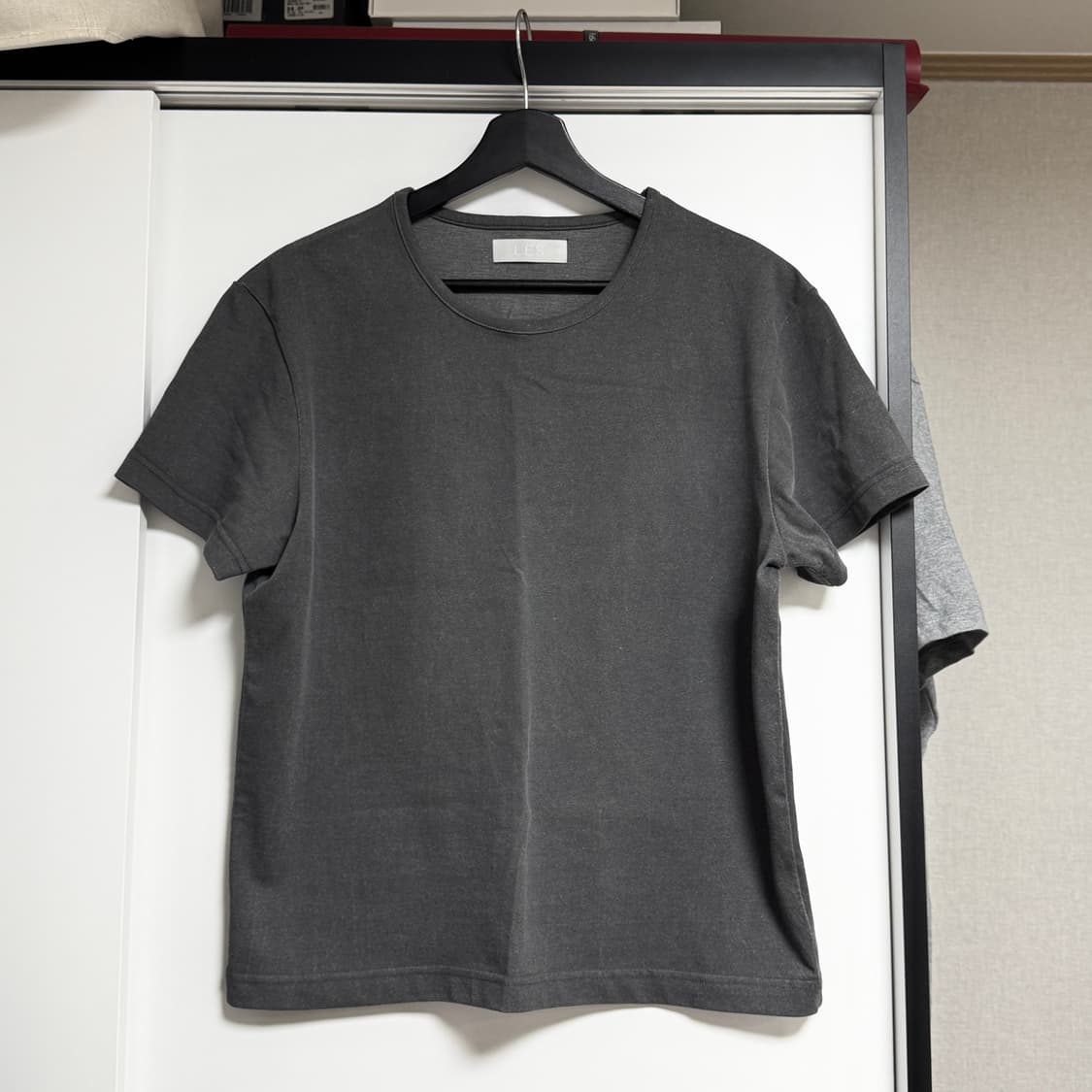 les Brev t-shirt charcoal 1 size 상품이미지4