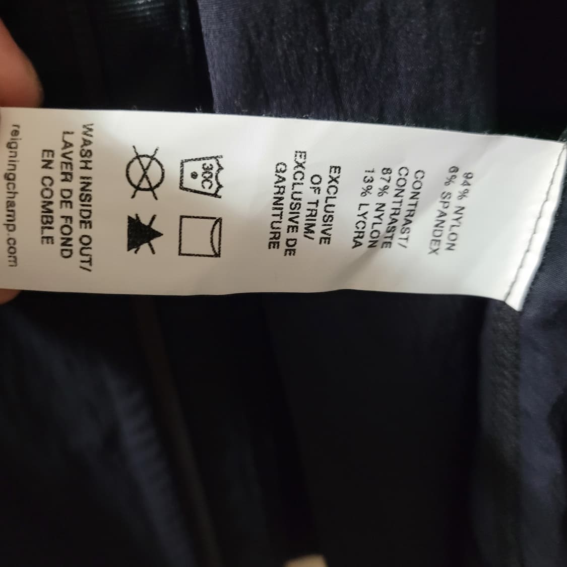 REIGNING CHAMP 레이닝 챔프 네이비 립스탑 집업 자켓 S사이즈 상품이미지10