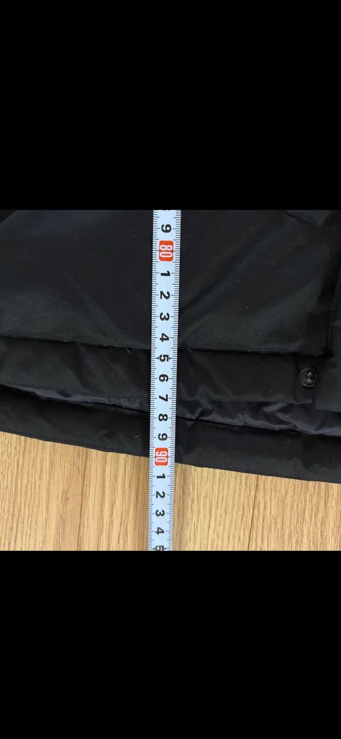 노스페이스 구스 롱패딩 160 블랙 상품이미지9