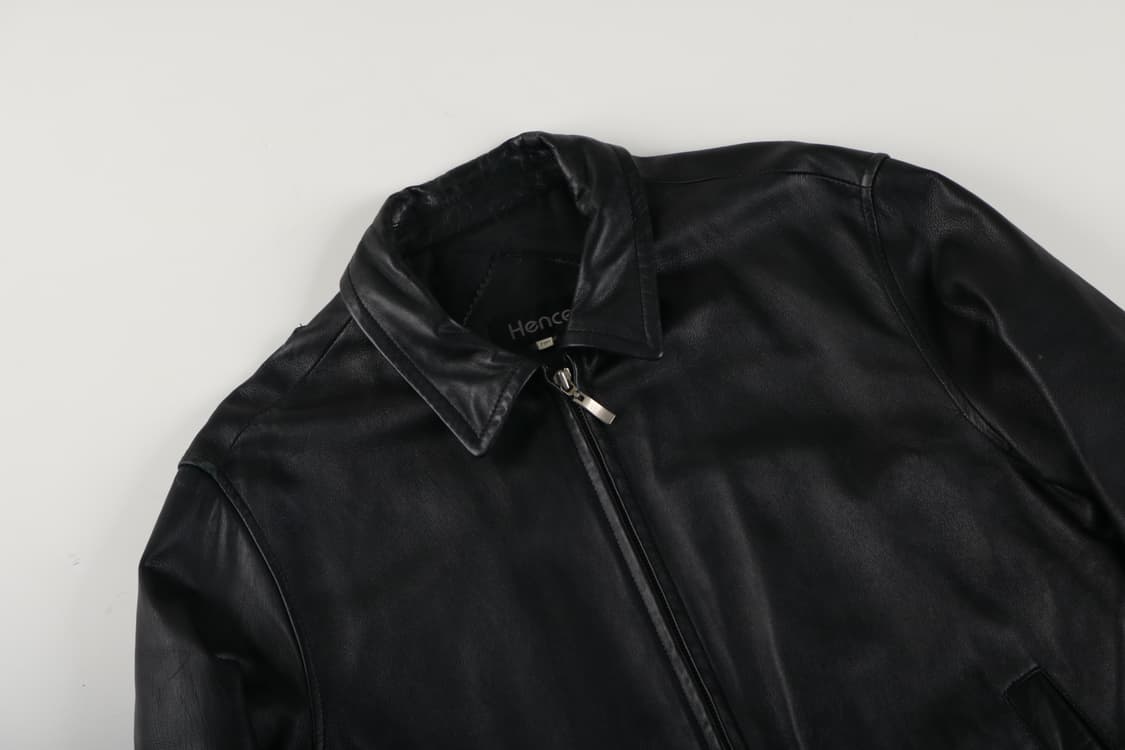 [L] 빈티지 양가죽 블루종 자켓 상품이미지2