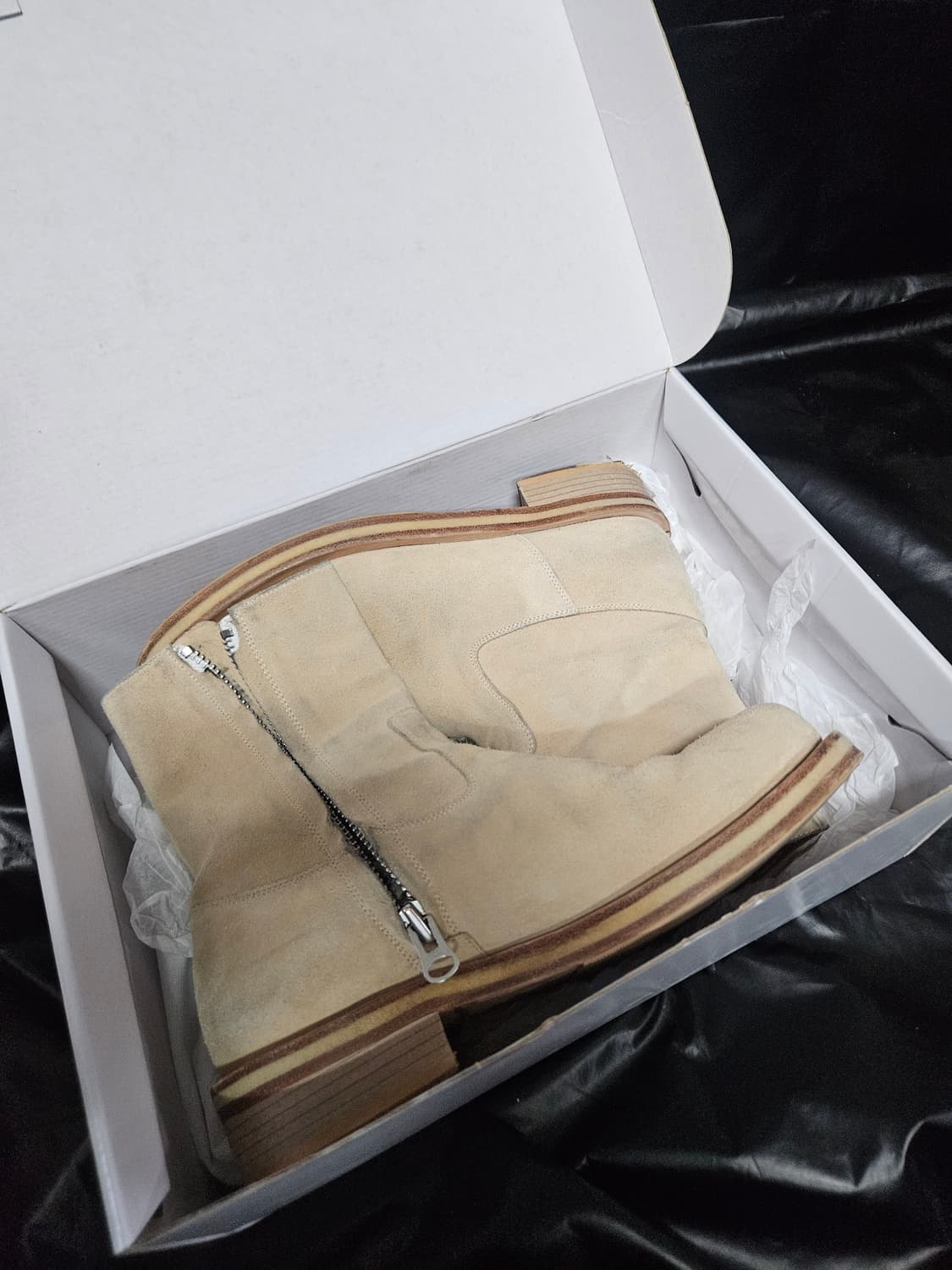 MMRB 스웨이드 부츠 (아이보리) 상품이미지8