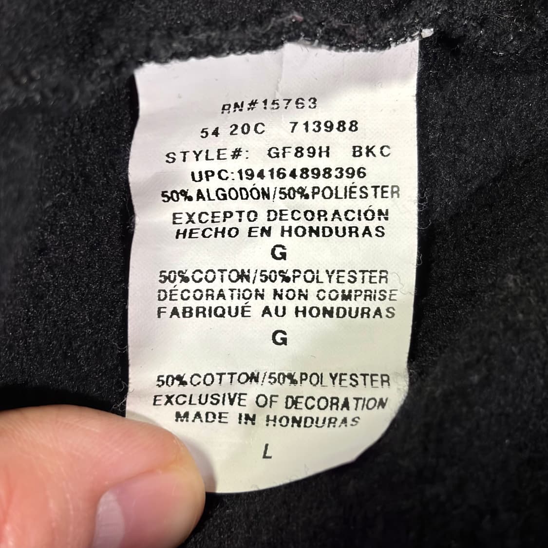 챔피온 블랙 후드 L 상품이미지7