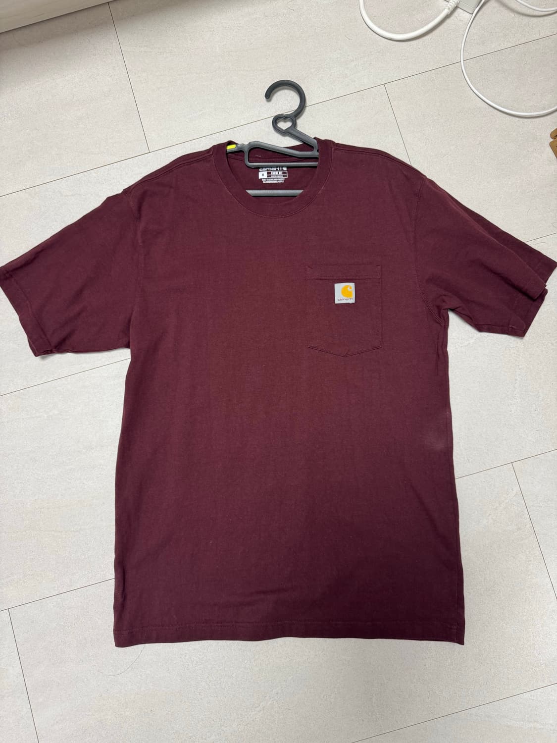 칼하트 루즈핏 헤비웨이트 반팔 M사이즈 상품이미지2