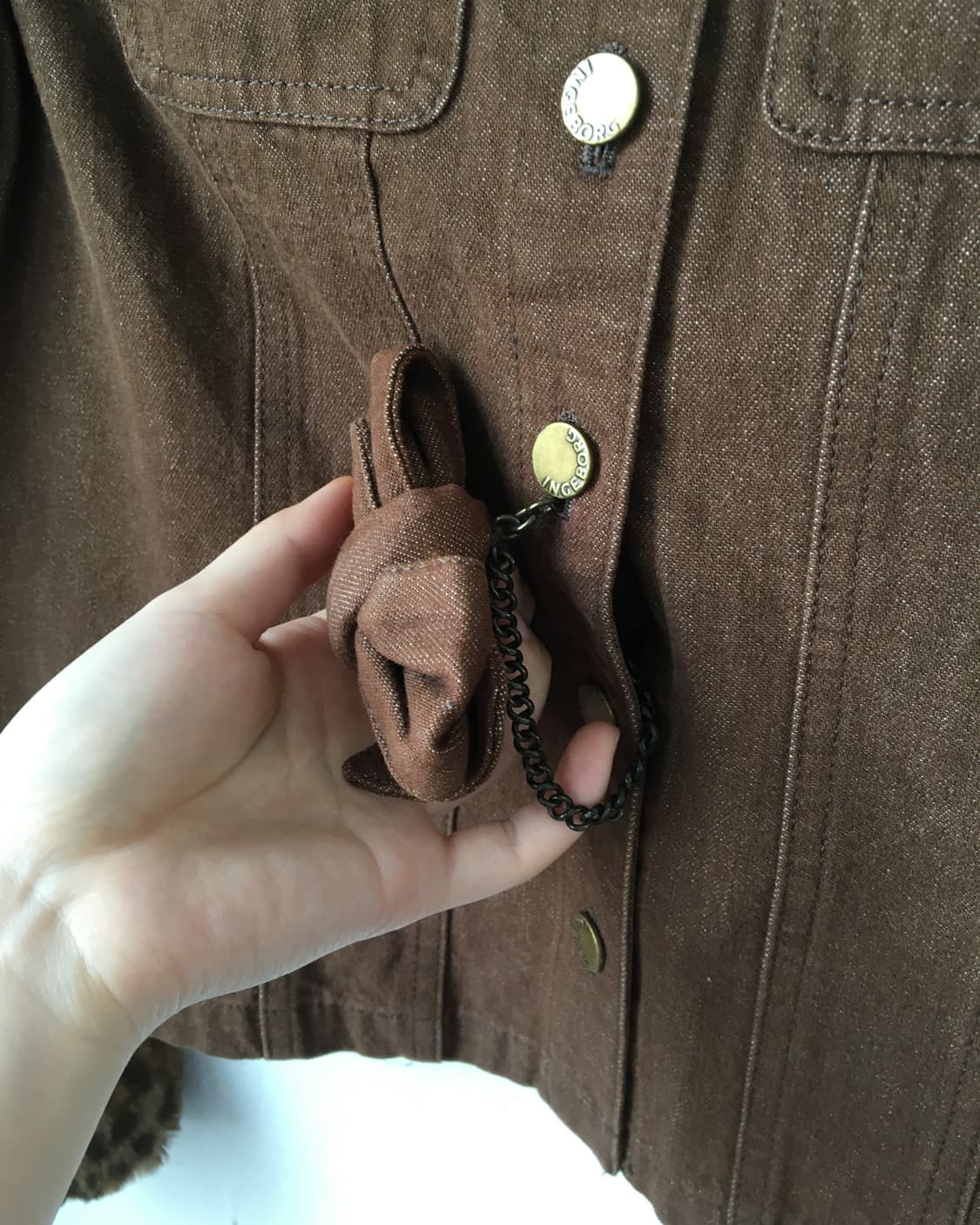 Fake fur point jacket 상품이미지6