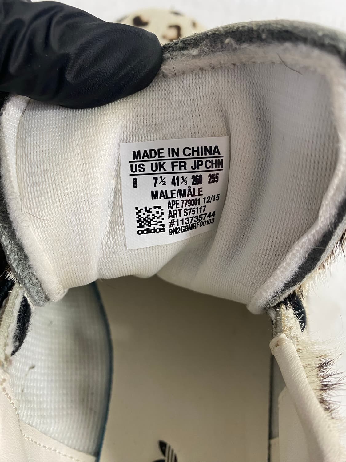 아디다스 스탠스미스 레오파드  달마시안 송치 260 상품이미지6