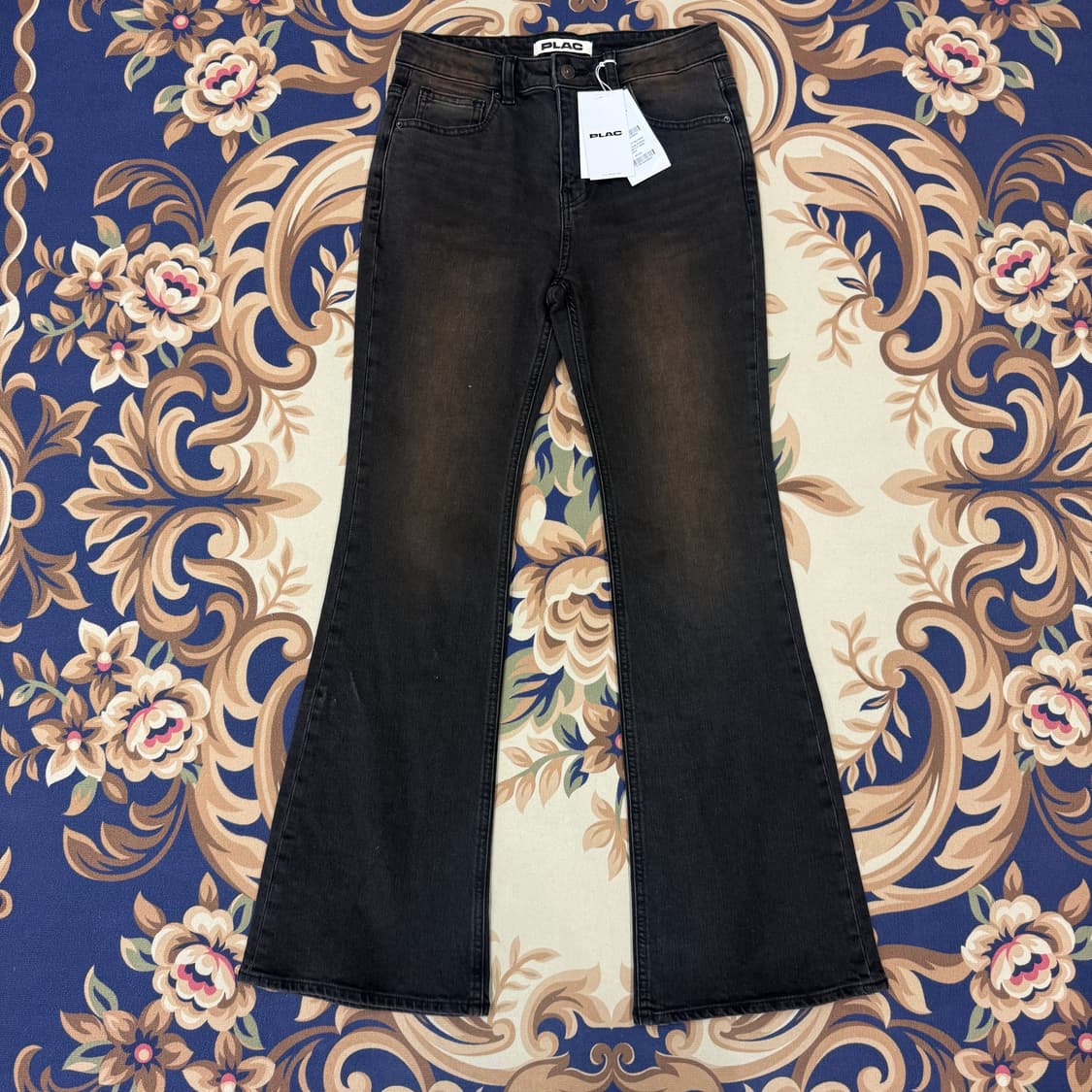 (27)플렉PLAC 워싱 부츠컷 데님팬츠(새상품) 상품이미지1