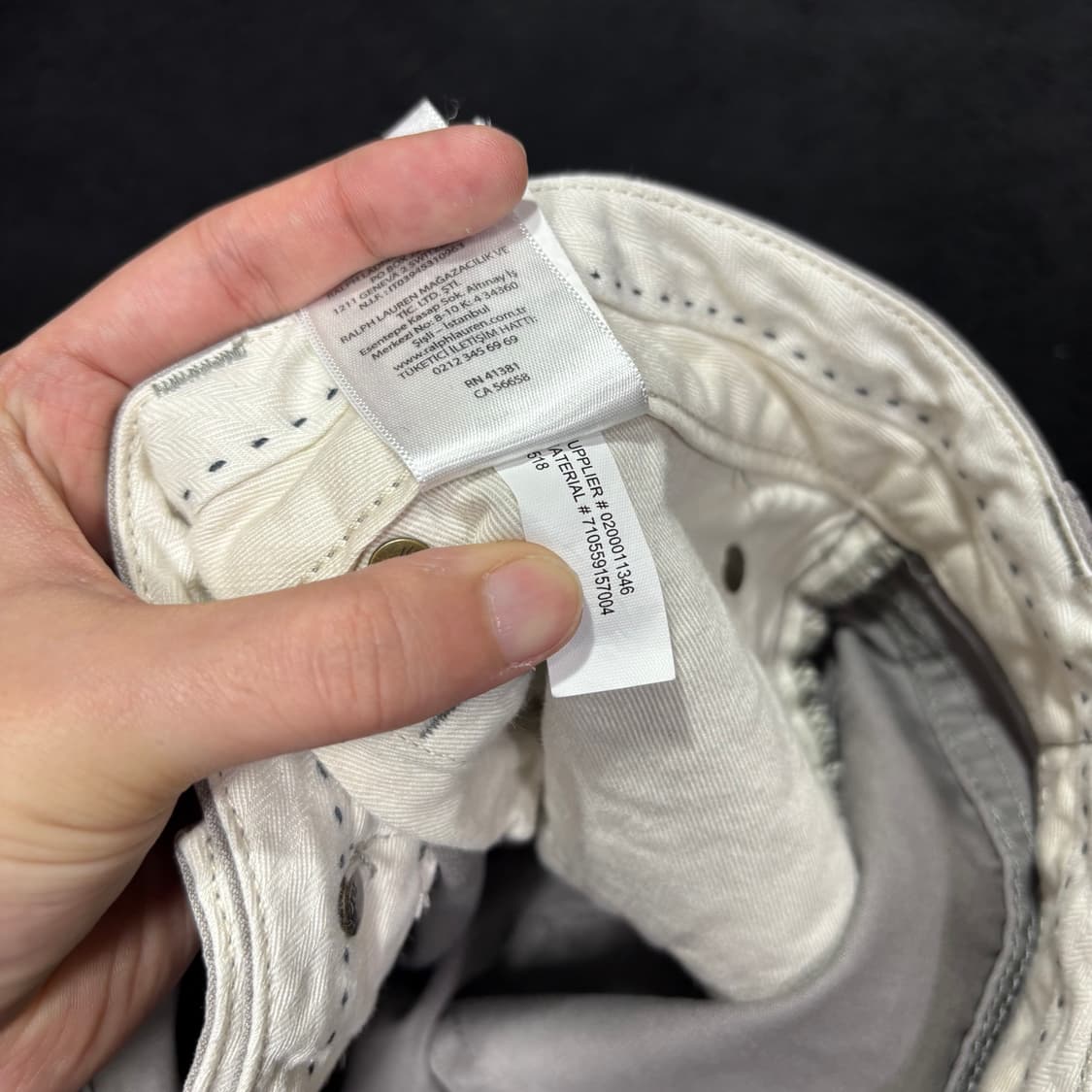 34 폴로 랄프로렌 그레이 포니 치노팬츠 상품이미지6