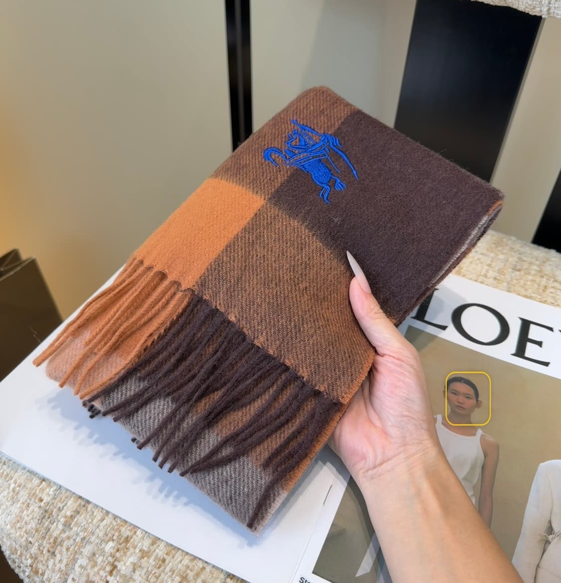 버버리 리버서블 스카프 상품이미지1