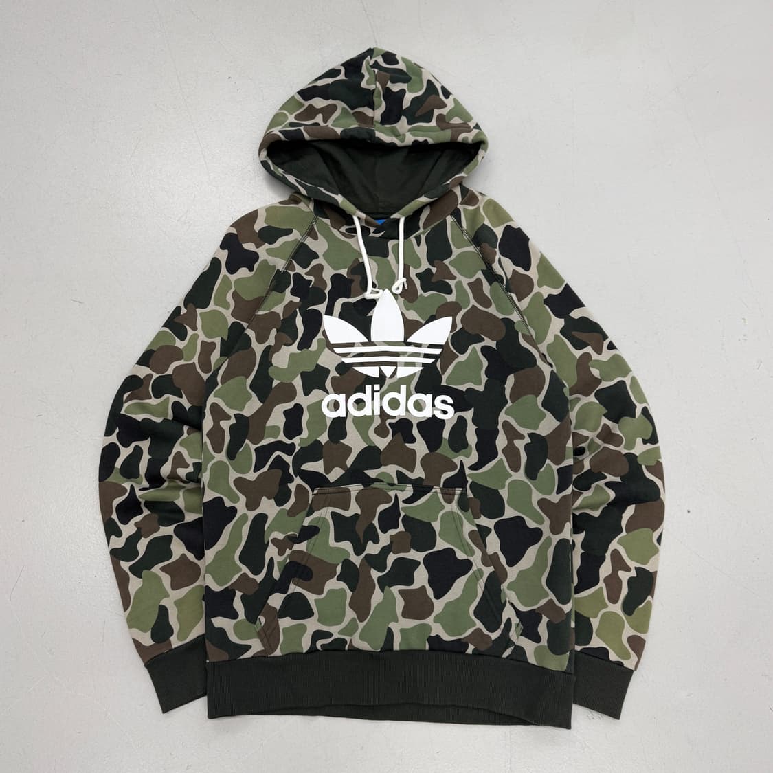 아디다스 카모 파이어버드 빅로고 후드티 상품이미지2