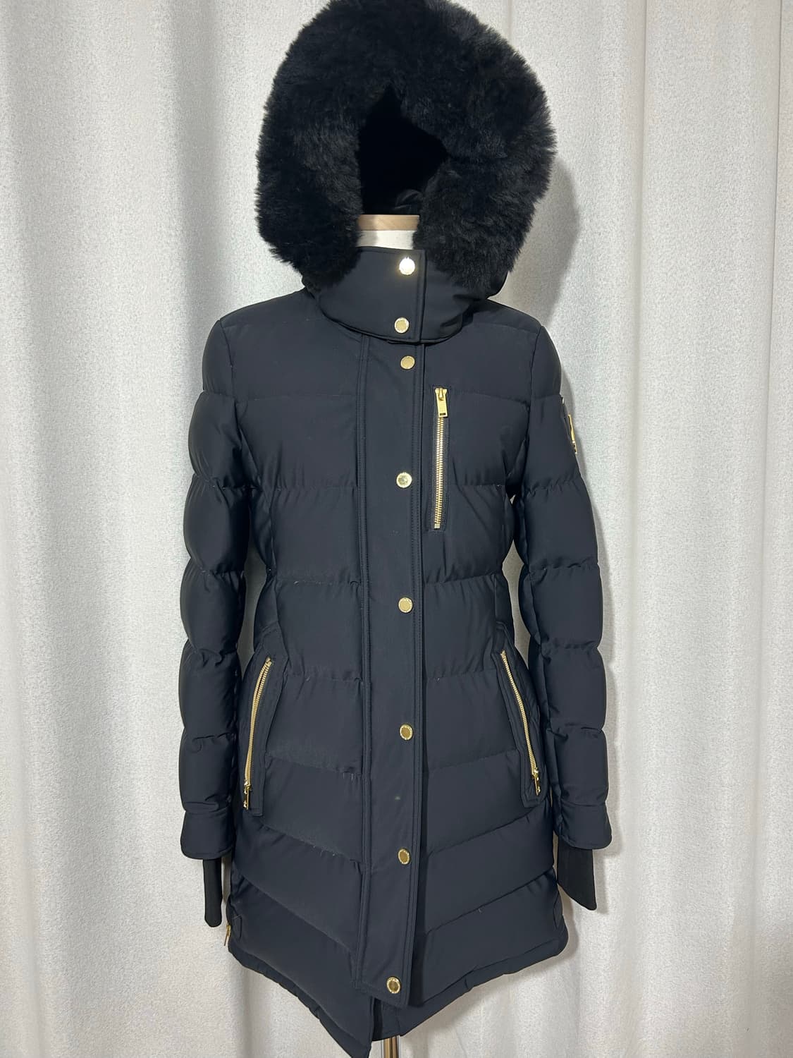 무스너클 워터쉐드 여성용 패딩 블랙 상품이미지2