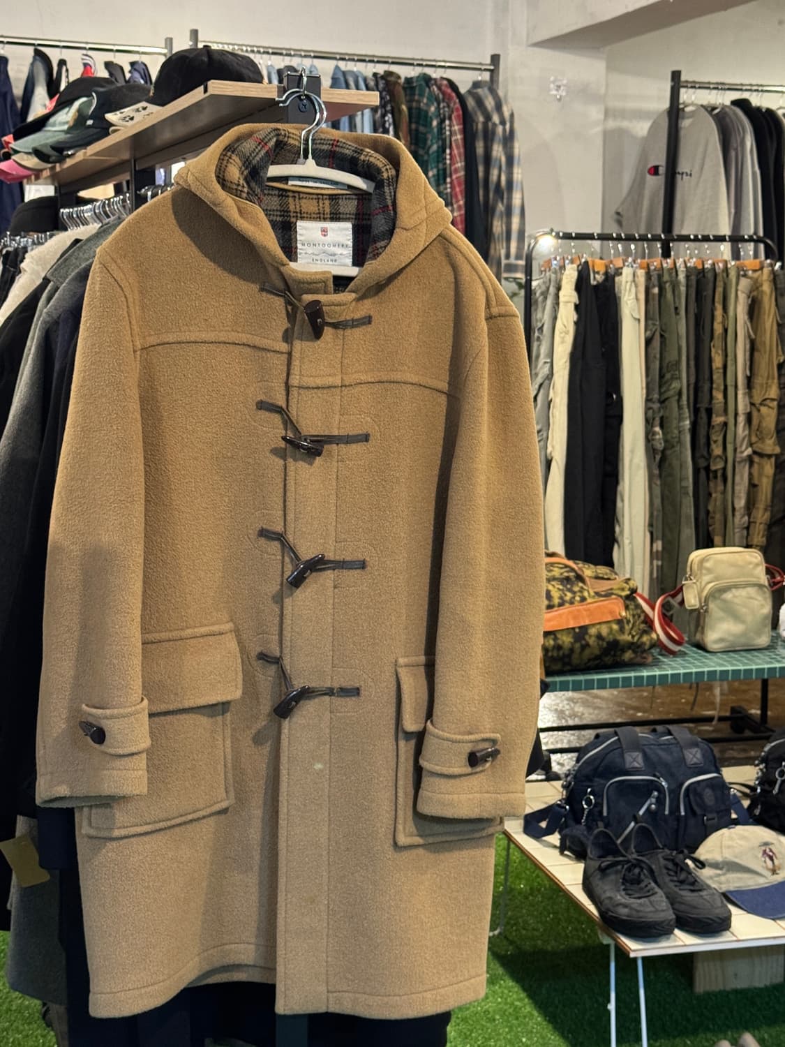 Montgomery 몽고메리 카멜 더플 코트  상품이미지2