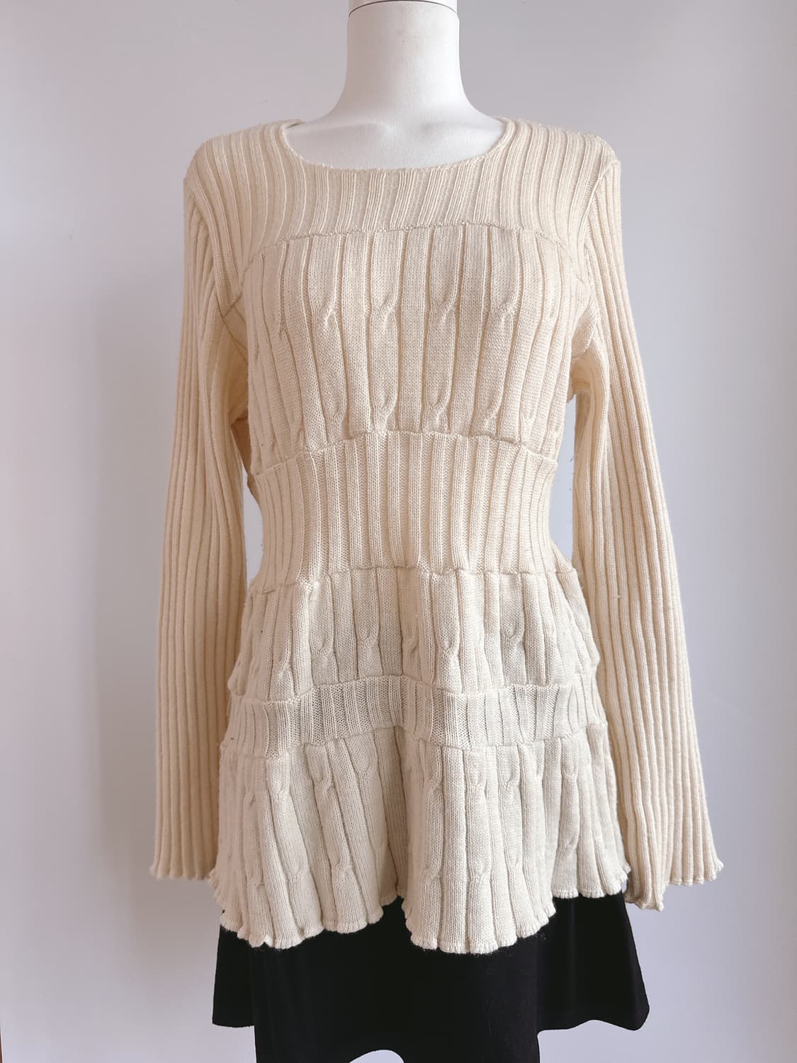 Tricot Comme Des Garcons 케이블 니트  상품이미지1